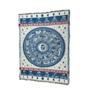 Wheel of the Zodiac Bedspread-Your Soul Place